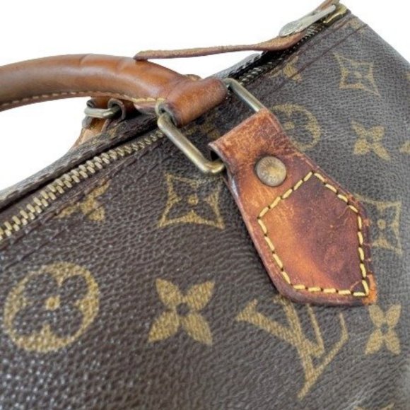 FLASH SALE!  LOUIS VUITTON SPEEDY 30 MONOGRAM MADE AND PURCHASED IN FRANCE - Picture 12 of 16